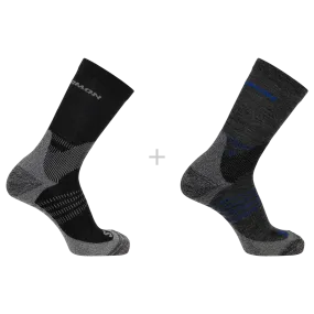 Salomon X Ultra Access Crew 2-Pack Sock (Unisex)