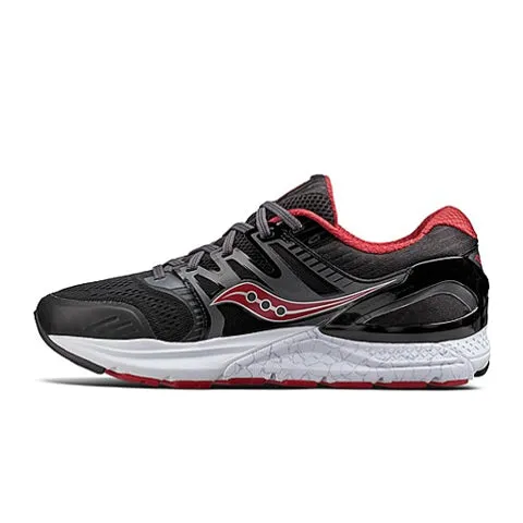 Saucony Redeemer ISO 2 Running Shoe (Men) - Grey/Black/Red