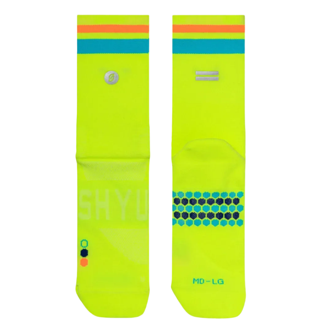 SHYU - Racing Socks - Volt/Pacific/Orange