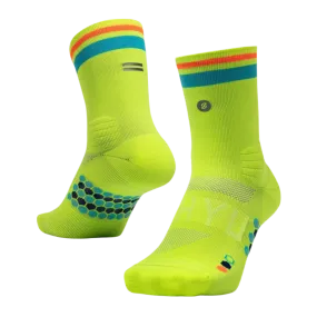 SHYU - Racing Socks - Volt/Pacific/Orange