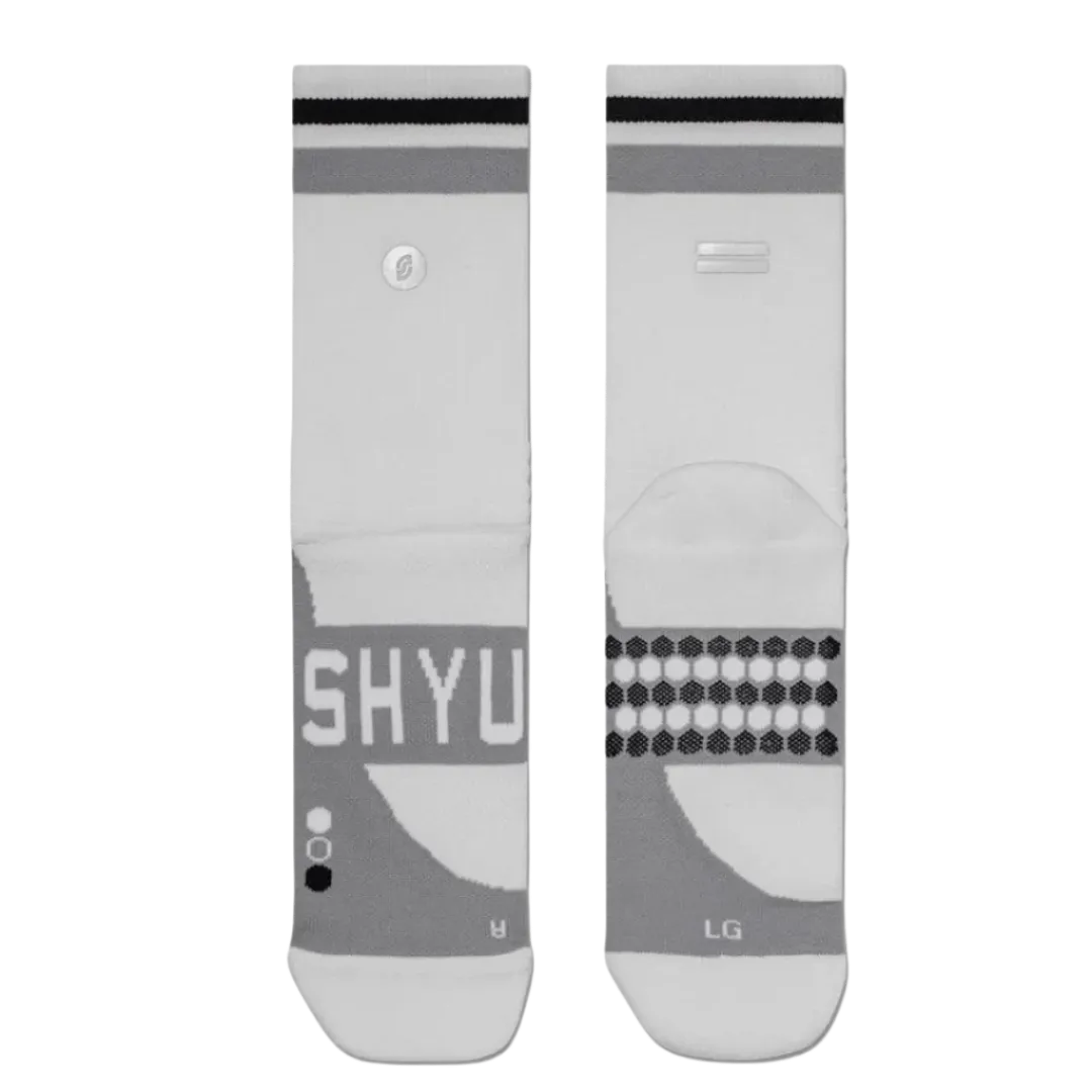 SHYU - Racing Socks - White/Grey/Black