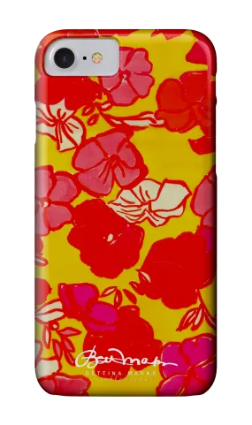 Sixties Floral iPhone Case