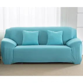 Slipcover Solid color sofa covers for living room stretch slipcovers elastic material couch cover corner sofa cover double-seat three-seat