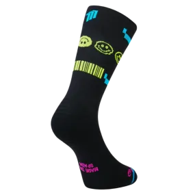 Sporcks - Running Sock - 80's Night Black