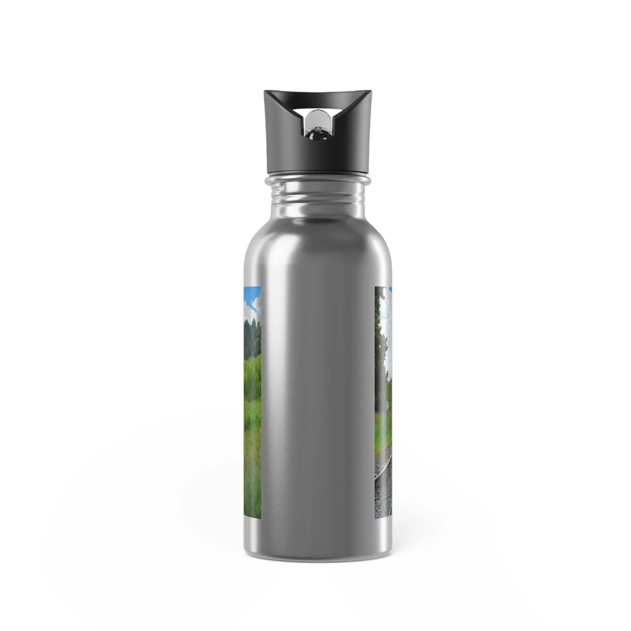 Stainless Steel Water Bottle With Straw, 20oz - Edworthy Park CPKC Tracks