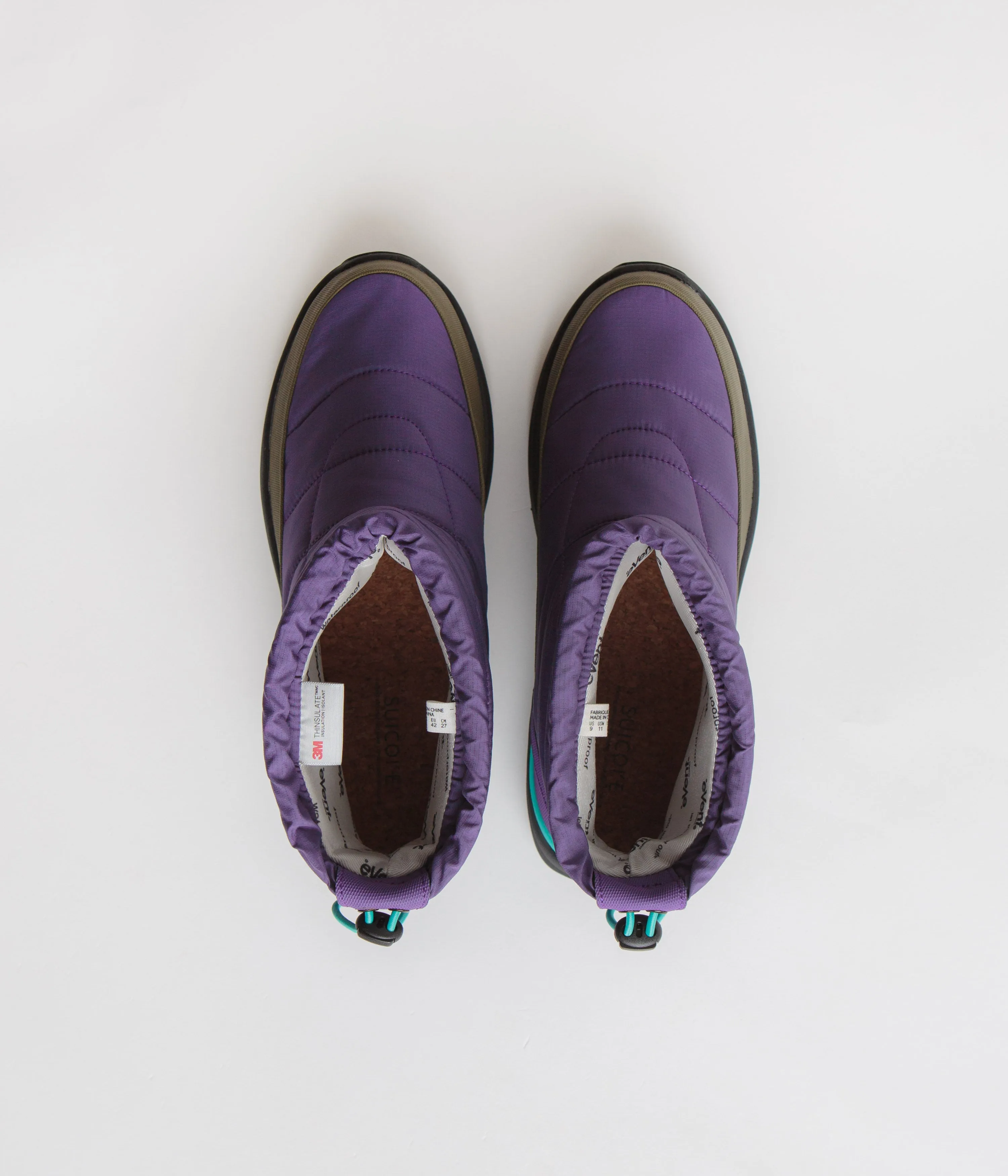 Suicoke Bower Modev Shoes - Purple / Black