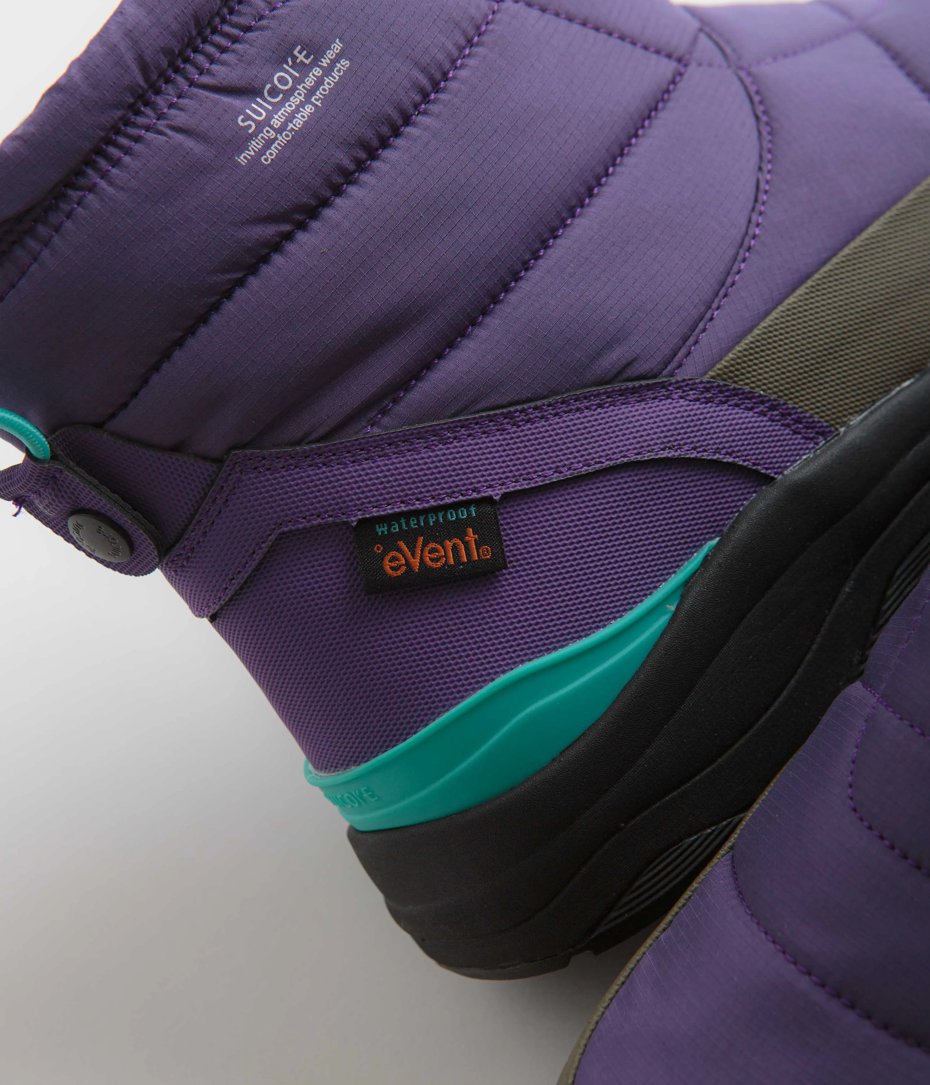 Suicoke Bower Modev Shoes - Purple / Black