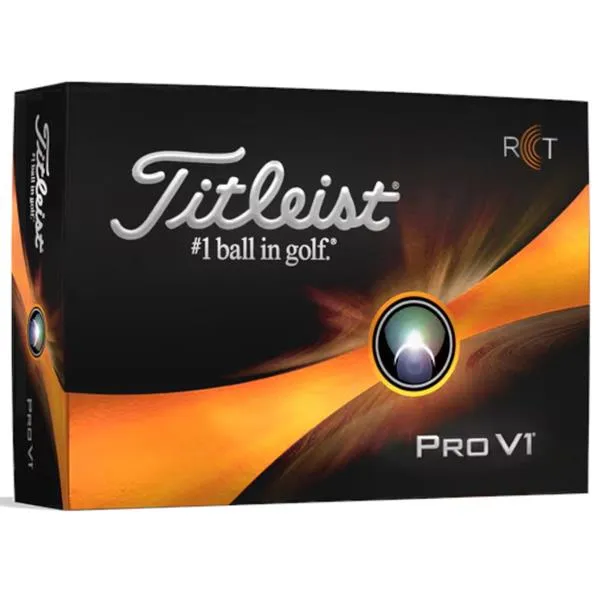 Titleist Pro V1 RCT Balls Dozen White