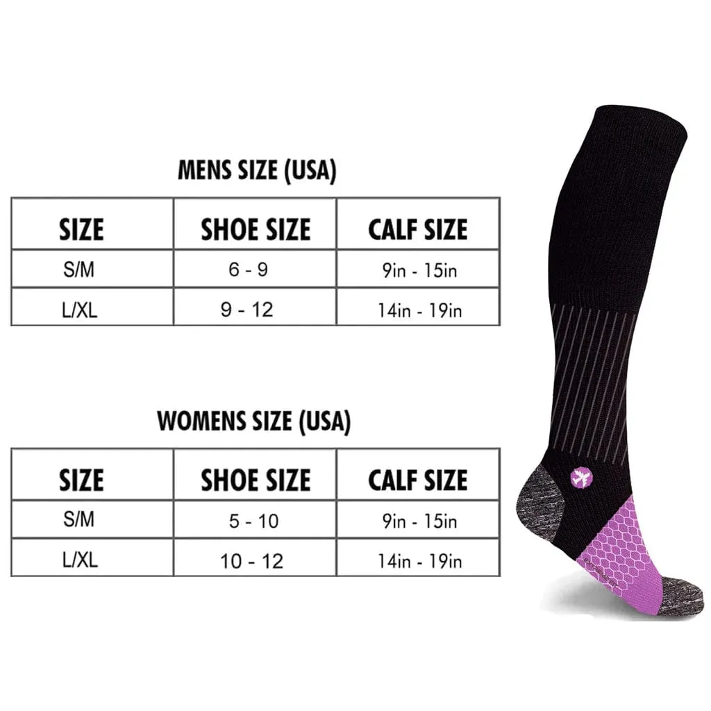 Travel Socks - Purple