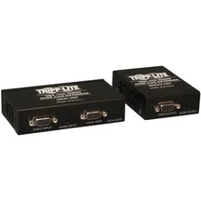 Tripp Lite by Eaton VGA over Cat5/6 Extender Kit, Box-Style Transmitter/Receiver for Video/Audio, Up to 1000 ft. (305 m), TAA