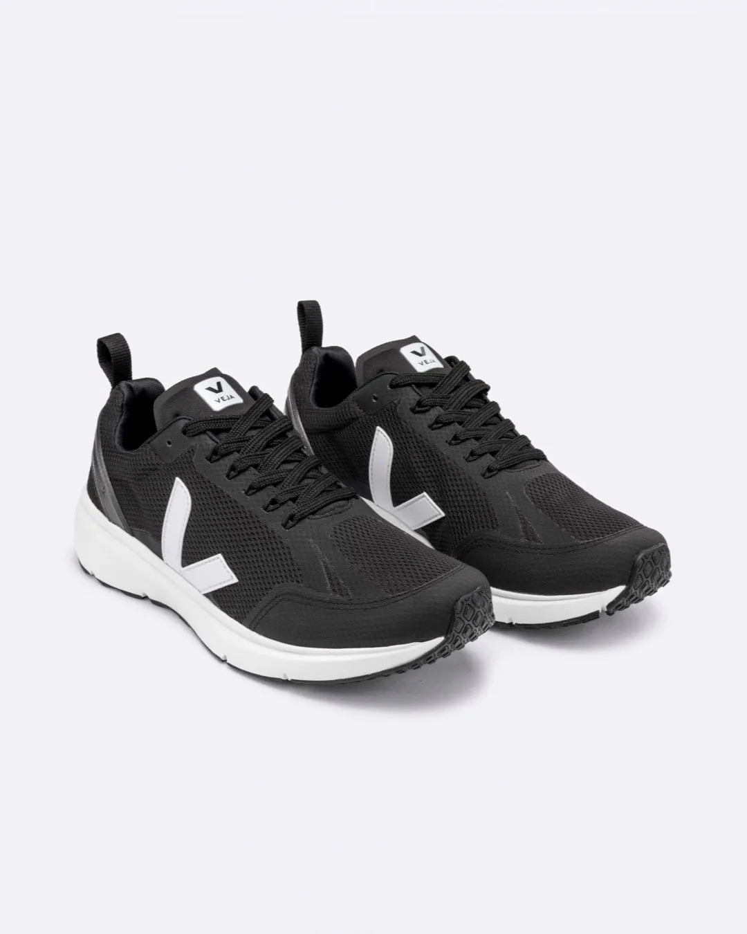 Veja Condor 2 Premium Alveomesh Sneakers in Black and White