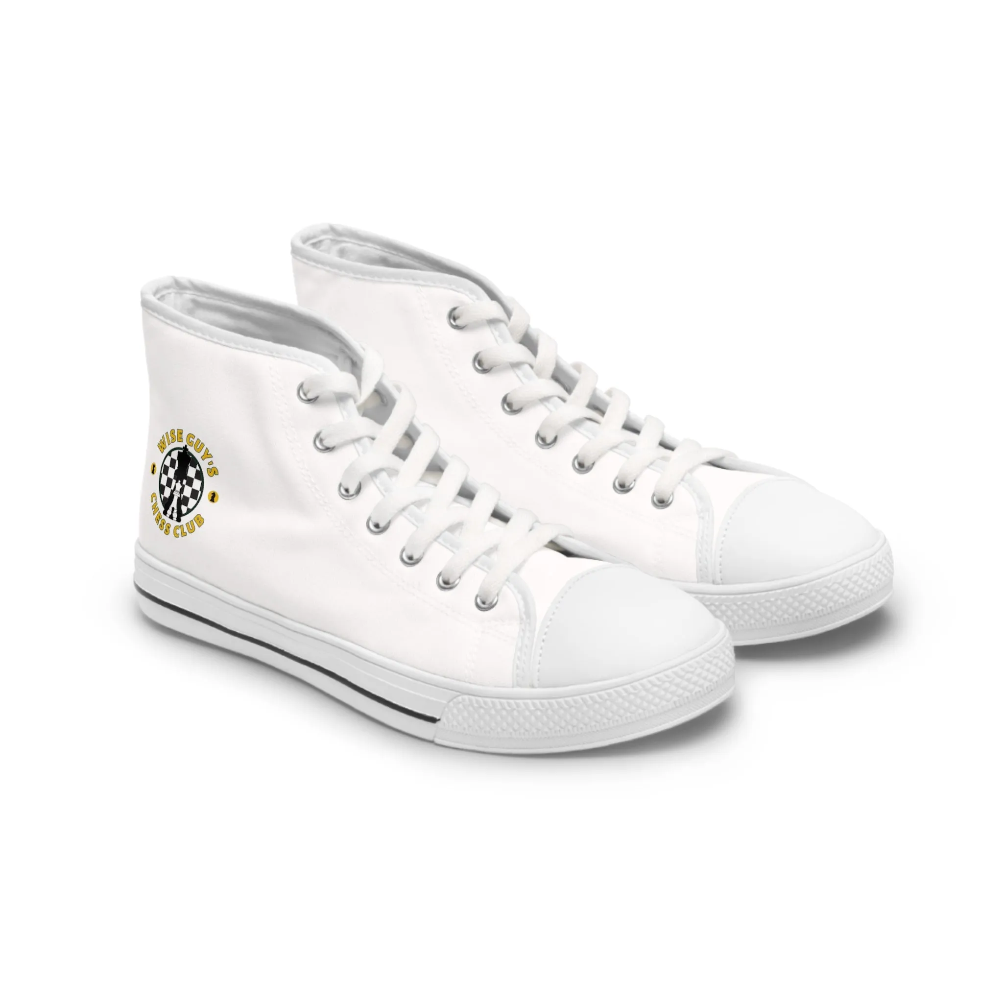 Wise Guy's Chess Club Women's High Top Sneakers