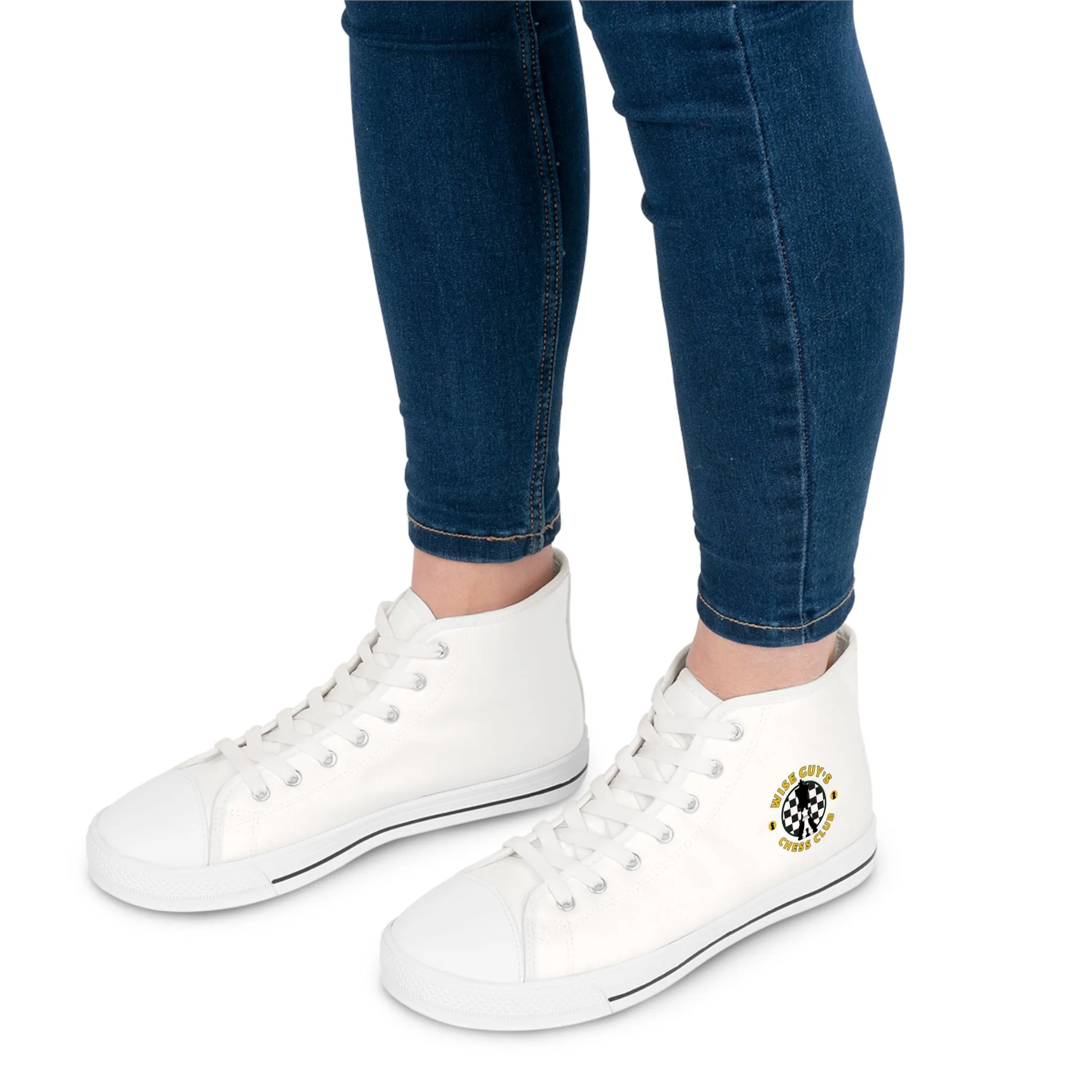 Wise Guy's Chess Club Women's High Top Sneakers