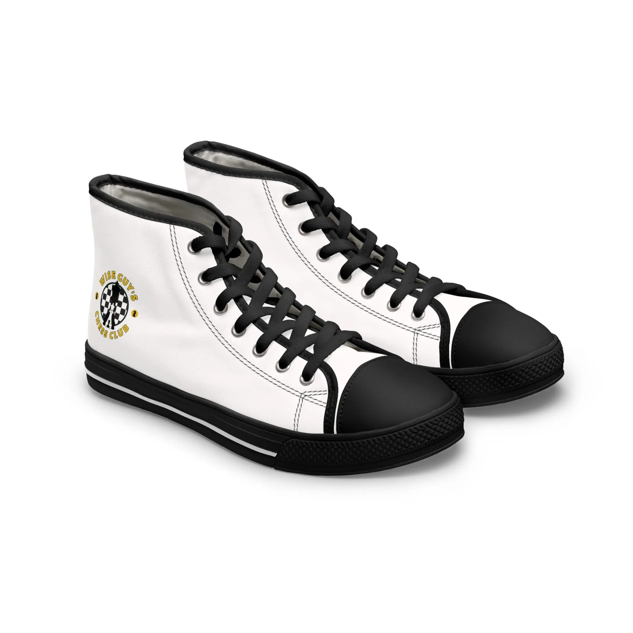 Wise Guy's Chess Club Women's High Top Sneakers