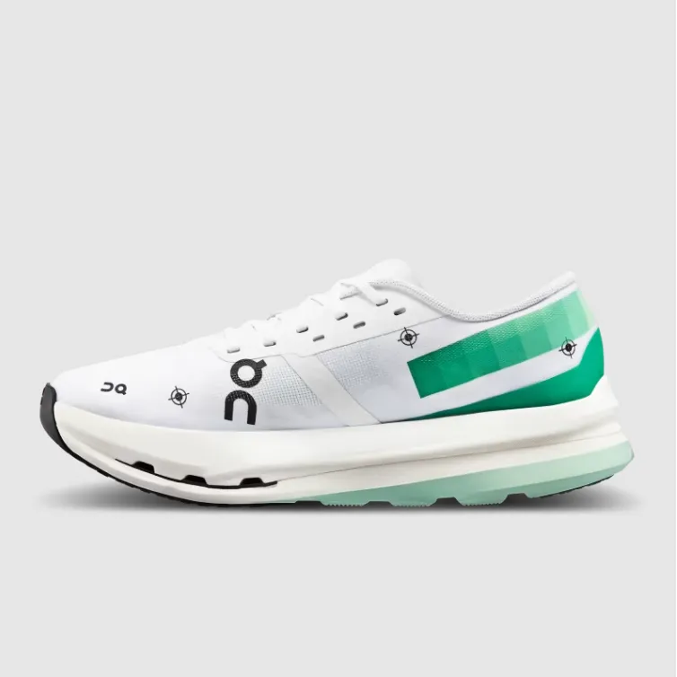 Womens Cloudboom Echo 3 - Undyed-White/Mint