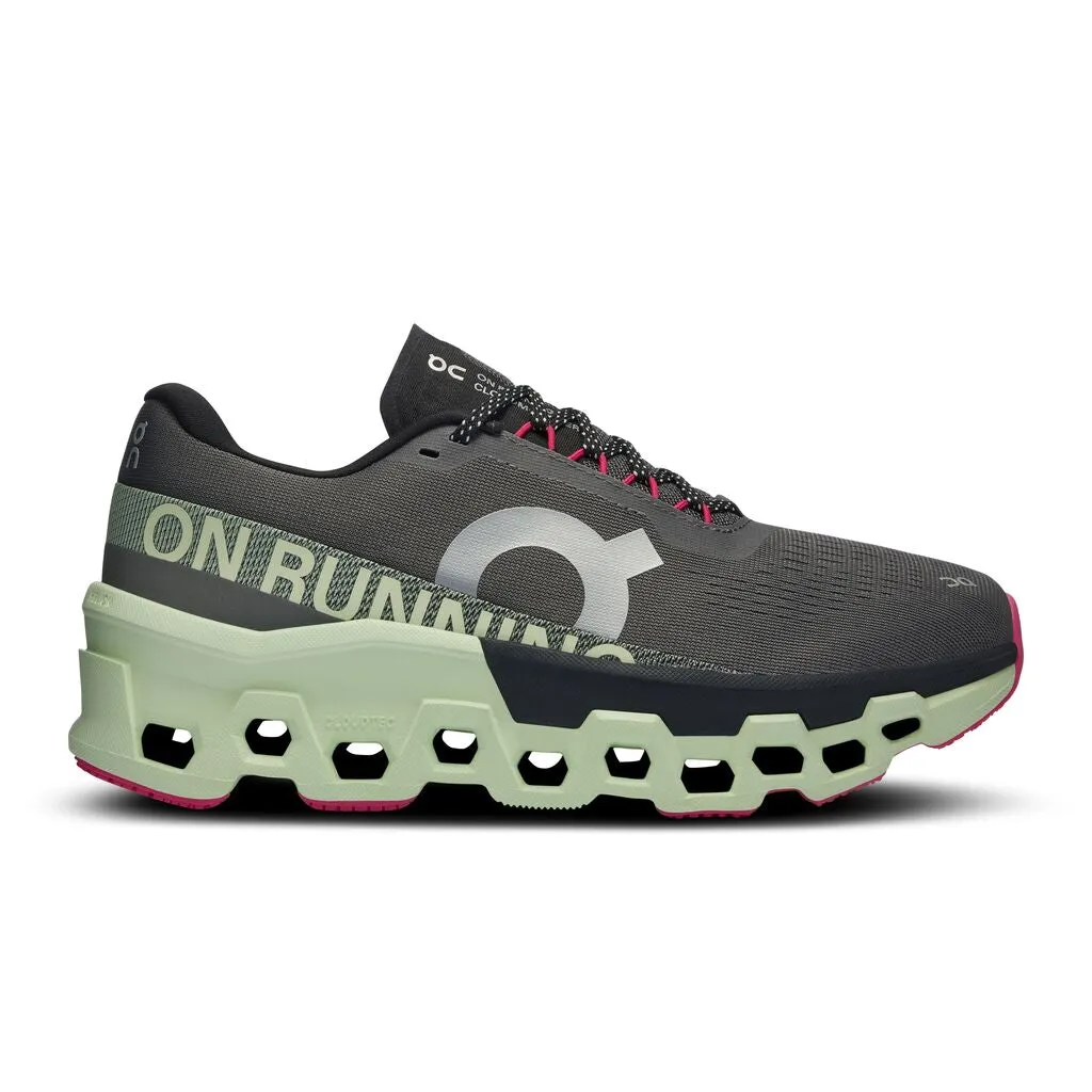 Women's On Cloudmonster 2 Running Shoe in Asphalt | Lima