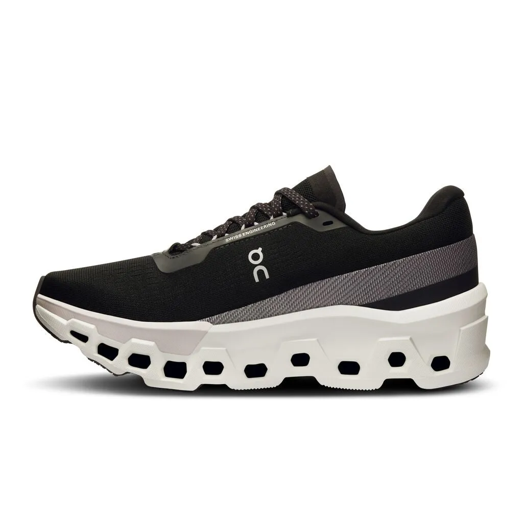 Women's On Cloudmonster 2 Running Shoe in Black | Frost