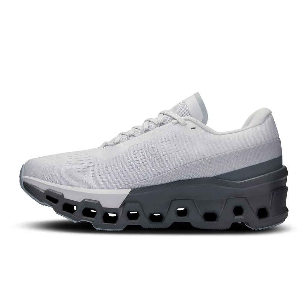 Women's On Cloudmonster 2 Running Shoe in Frost | Rock